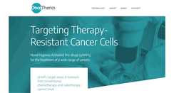 Desktop Screenshot of oncotherics.com