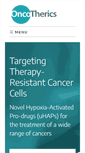 Mobile Screenshot of oncotherics.com